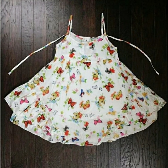 (New) Tent Style Butterfly Dress - Picture 2 of 4